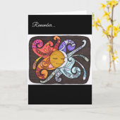 Carte Rays of Hope Greeting Card (Fleur jaune)