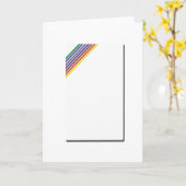 Carte Rayure de Salinger (Fleur jaune)