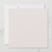 Carte Rayures de lapin classiques Félicitations (Dos)