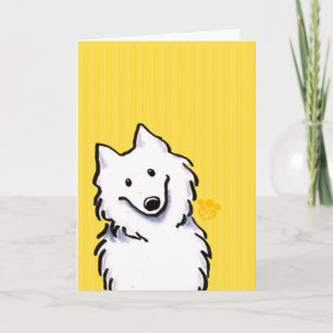 Carte Rayures de soleil de Samoyed