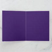 Carte Rayures de tigre MVB Design - Orange et Violet (Intérieur)