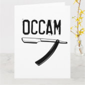 Carte Razor d'Occam (Fleur jaune)