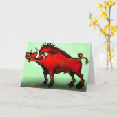 Carte Razorback (Fleur jaune)