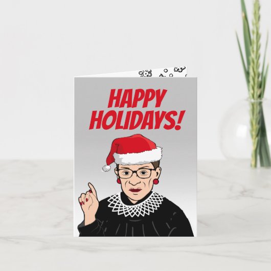 Carte RBG Holiday Greeting (Devant)