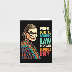 Carte Rbg Quand L'Injustice Devient La Résistance À La L