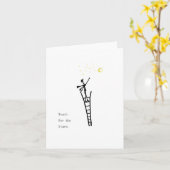 Carte Reach for the Stars (Fleur jaune)