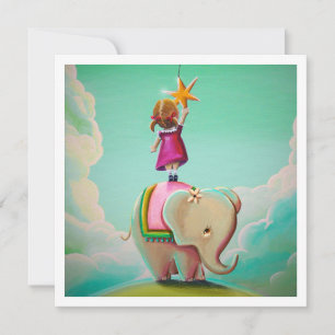 Carte Reach For The Stars - Mini Print