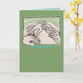 Carte Reach Out (Fleur jaune)