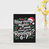 Carte Reading 67 Meme Englieacher Funny 67 Christmas  (Fleur jaune)