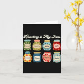 Carte Reading Is My Jam Book Lover Teacher Student Liter (Fleur jaune)