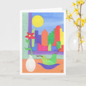 Carte Ready for spring (Fleur jaune)