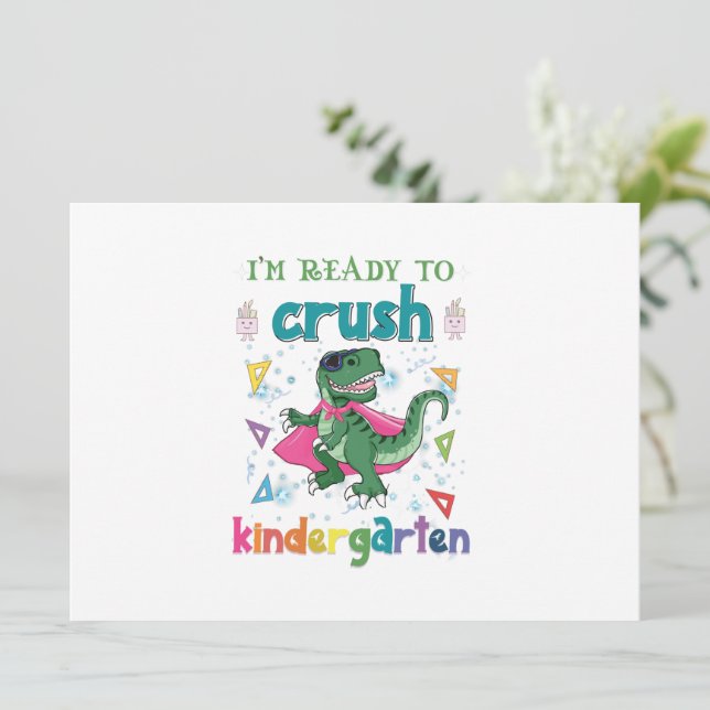 Carte Réady to crush The Kindergarten (Debout devant)
