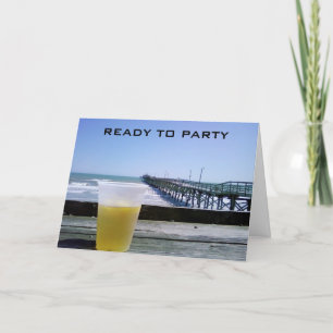 Carte READY TO PARTY - 40e ANNIVERSAIRE !