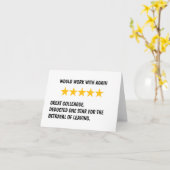 Carte Ready to Work Together Again (Fleur jaune)