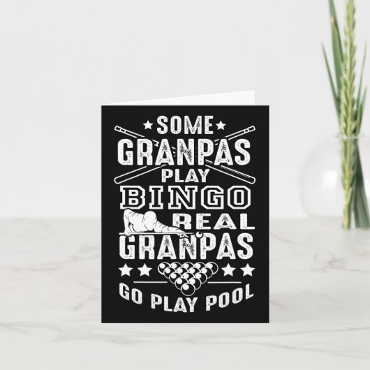 Carte Real Grandpas Play Pool (Devant)