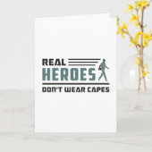 Carte Real Heroes Paramedic Ambulance EMT EMS drôle (Fleur jaune)