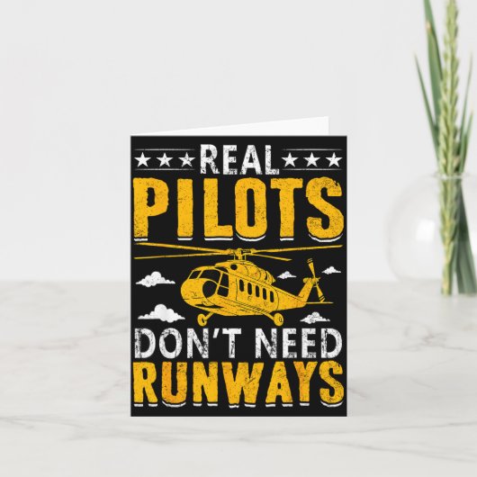 Carte Real Lots Don't Need Runways (Devant)