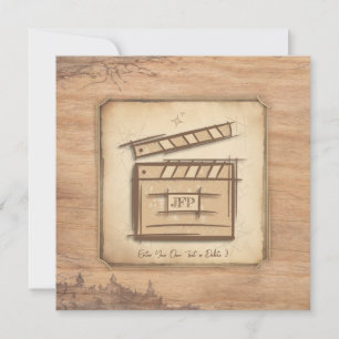 Carte réalisateur, acteur, réalisateur idée cadeau