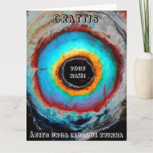 Carte Réalisation Célébration de la reconnaissance réuss