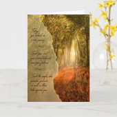 Carte Réalisation Félicitations Chemin du voyage (Fleur jaune)