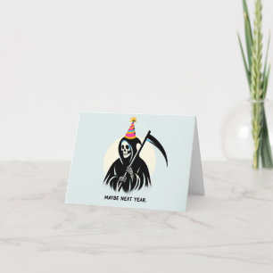 Carte Reaper anniversaire