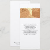 Carte Reb Nachman de prière 4" x 9,25" avec envelo (Devant / Derrière)