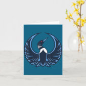 Carte Rebel loon minnesota strong (Fleur jaune)