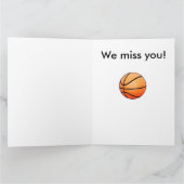 Carte Rebondir Bientôt Basket (Intérieur)