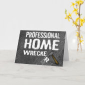 CARTE RÉCALATEUR PROFESSIONNEL À DOMICILE (Fleur jaune)