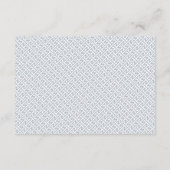 Carte Réception Mariage Moderne | Ardoise (Dos)