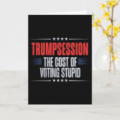 Carte Récession Trump (Fleur jaune)