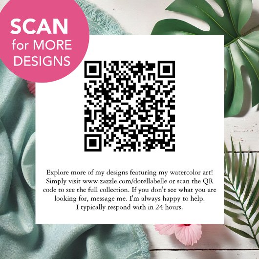 Carte Recette Aquarelle Tropica Monstera Palm Leaf