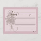 Carte Recette avec photo (Dos)