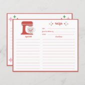 Carte Recette Baking Spirits Bright (Devant / Derrière)