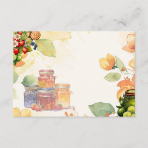Carte Recette Blank Marmalade