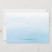 Carte Recette bleue et argent (Dos)