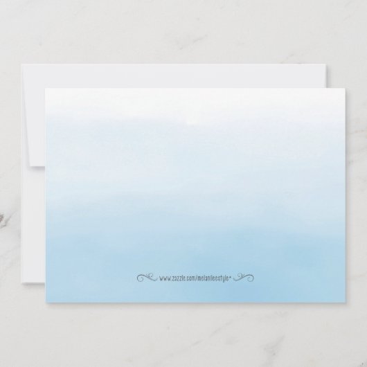 Carte Recette bleue et argent (Dos)