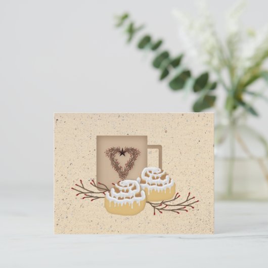 Carte Recette Cannamon Rolls (Debout devant)