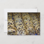 Carte Recette Chip Chocolat Cookies Cookies (Dos)