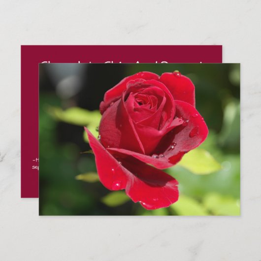 Carte Recette Chocolat Chip Arachide Beurre Cookie (Devant / Derrière)