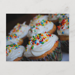Carte Recette Confetti Cupcakes