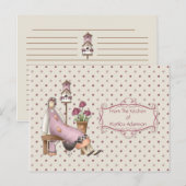 Carte Recette Cuisine Pink Country (Devant / Derrière)