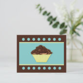 Carte Recette Cupcake au chocolat (Debout devant)