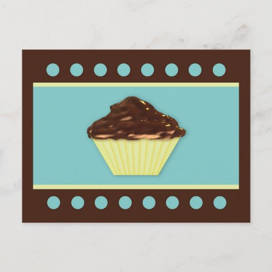 Carte Recette Cupcake au chocolat (Devant)