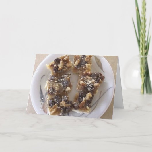 Carte Recette de beurre (Devant)