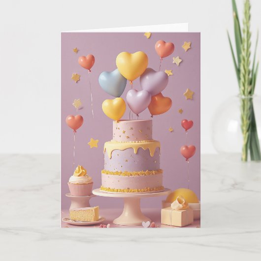 Carte Recette de célébration (Devant)