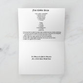 Carte Recette de Cobbler de Fruits (Intérieur)