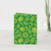 Carte Recette de cocktail Mojito (Dos)