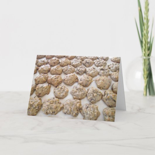 Carte Recette de Cookie Hermite (Devant)