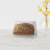 Carte Recette de pain à la banane (Fleur jaune)